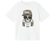 Name It bright white printet t-shirt